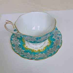 Vintage Royal Albert footed bone china tea cup and saucer